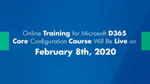 Online Training for Microsoft D365