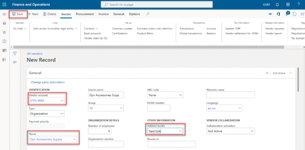 Vendor Creation Process-Techno-functional Dynamics 365 F&S-Part 5/25