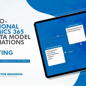 Create a Department and setup hierarchy Dynamics 365