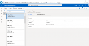 How to Set up Ledger Posting Group for Sales Tax? Dynamics 365