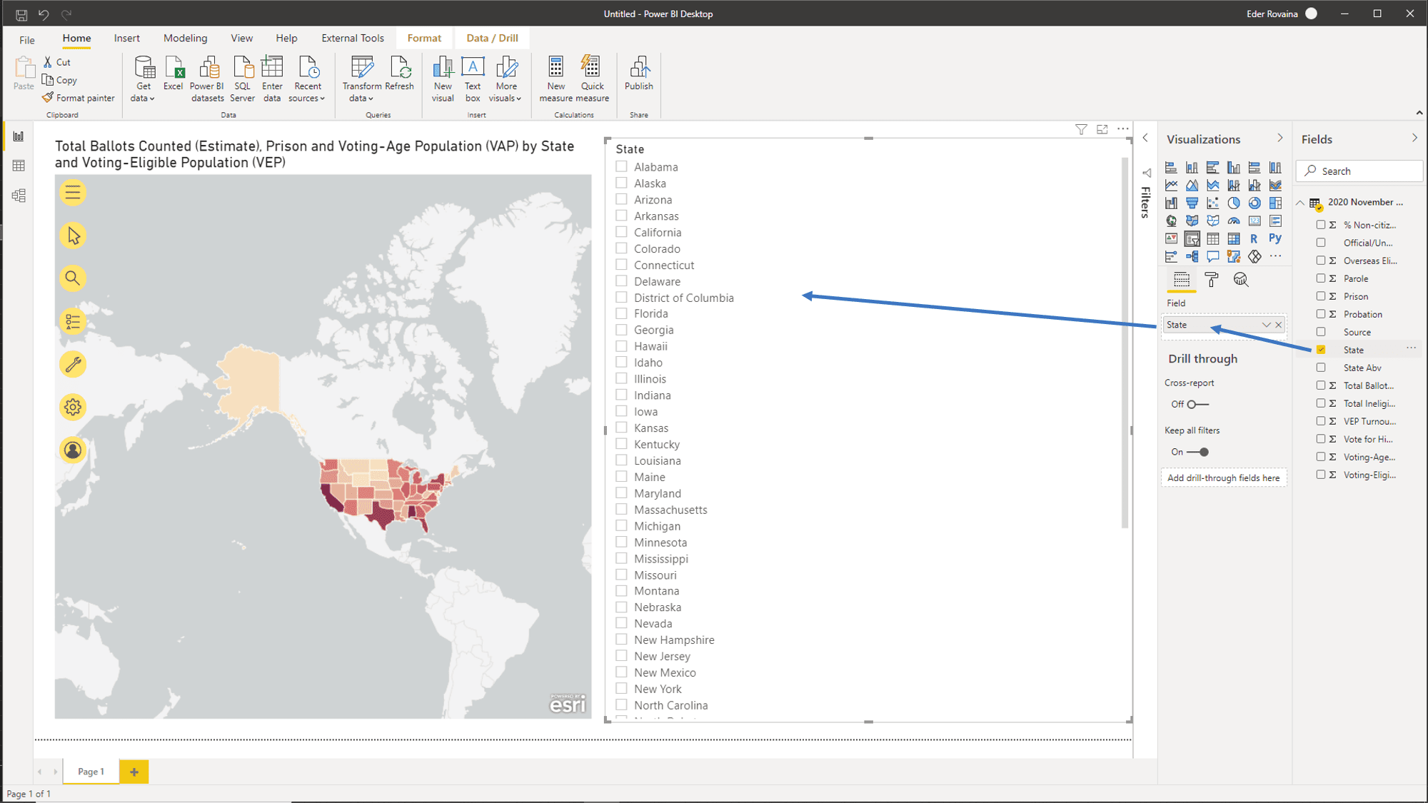 Power BI Slicer 