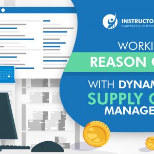working with reason codes in d365 supply chain management
