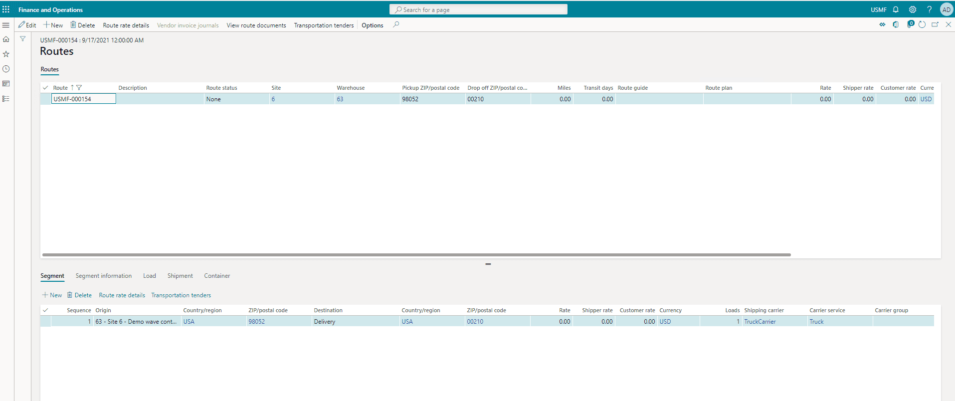 Click on Assign button - transportation management system