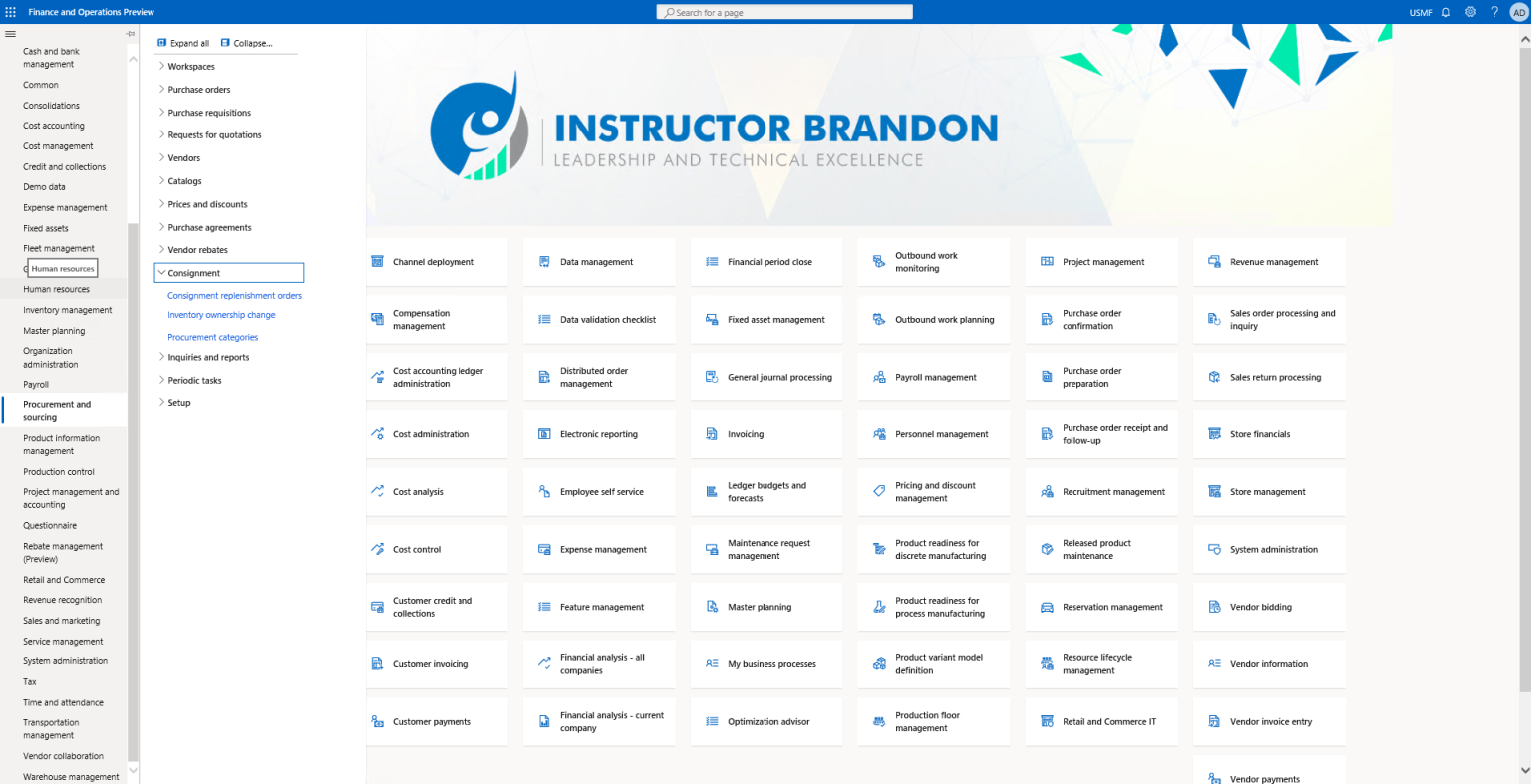 Consignment Inventory: Create Consignment Replenishment Order