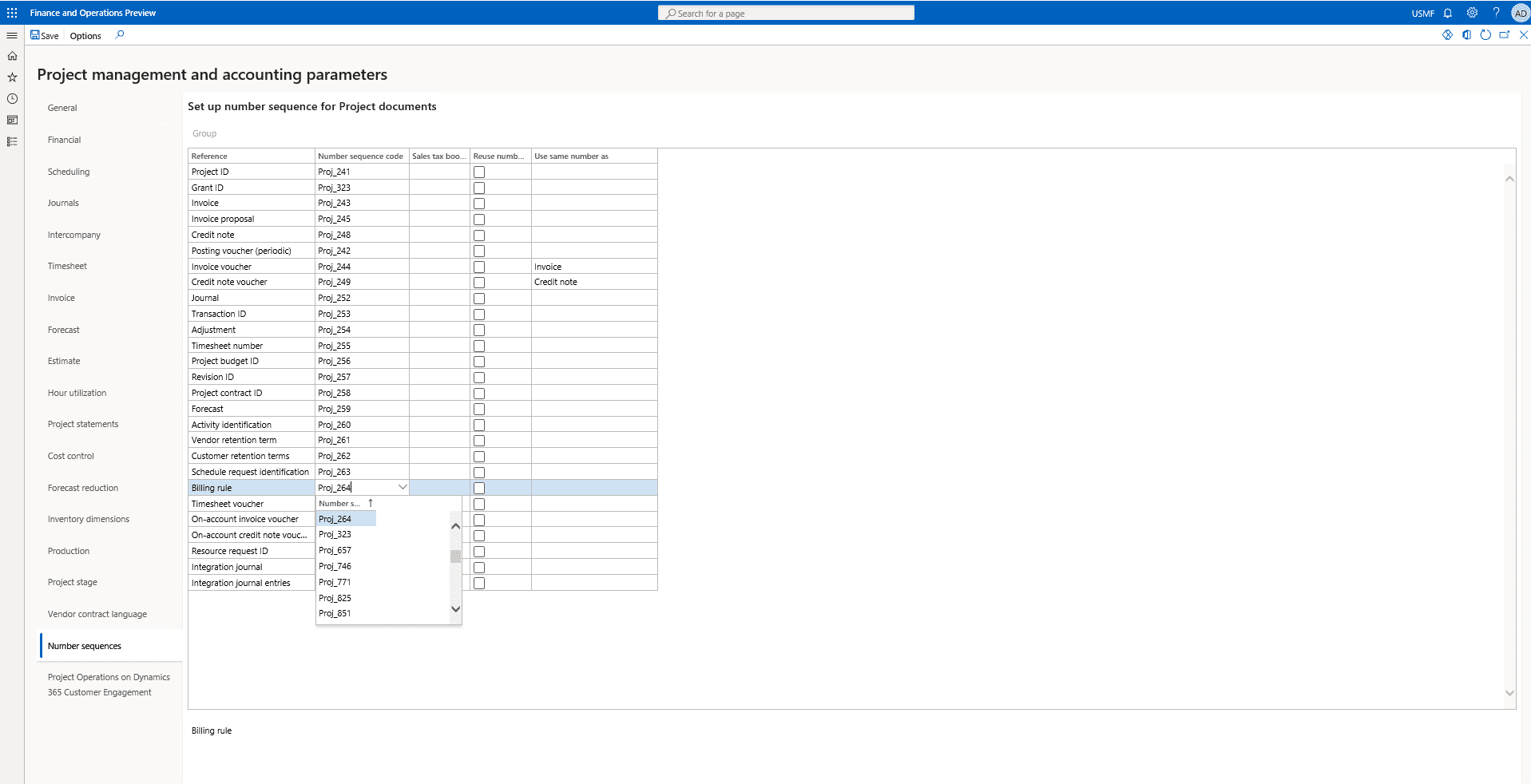 advanced billing contracts step 2