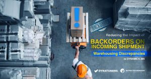 Reducing the Impact of Backorders on Incoming Shipments