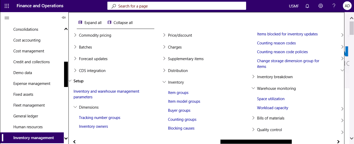 workload capacity setup step 1