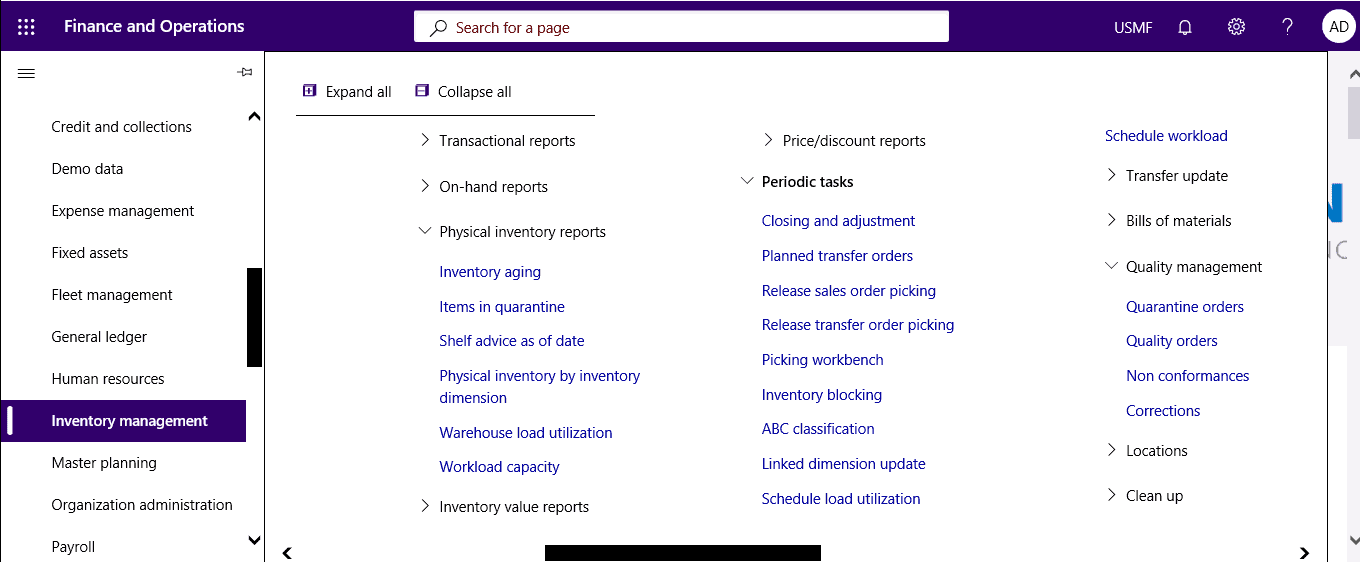 workload capacity setup