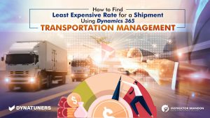 Find Shipment Rates with D365 Transportation Management