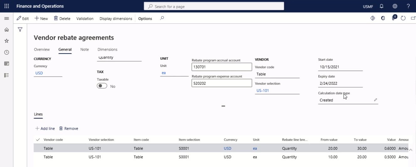 rebate management step 3