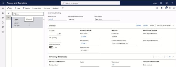 Block Inventory D365 Inventory Blocking: Smart Practices for Quality Control