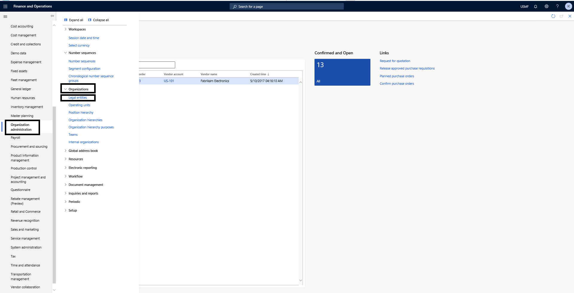 Chronological Invoice Numbers Step 1