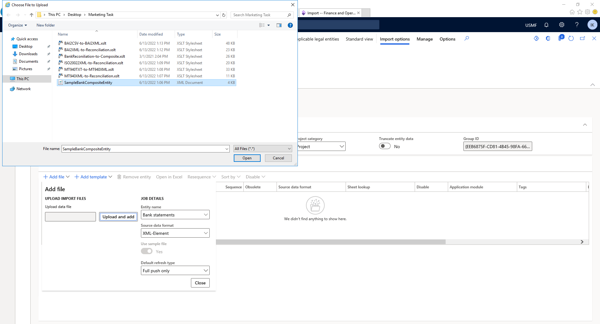 advanced bank reconciliation step 7