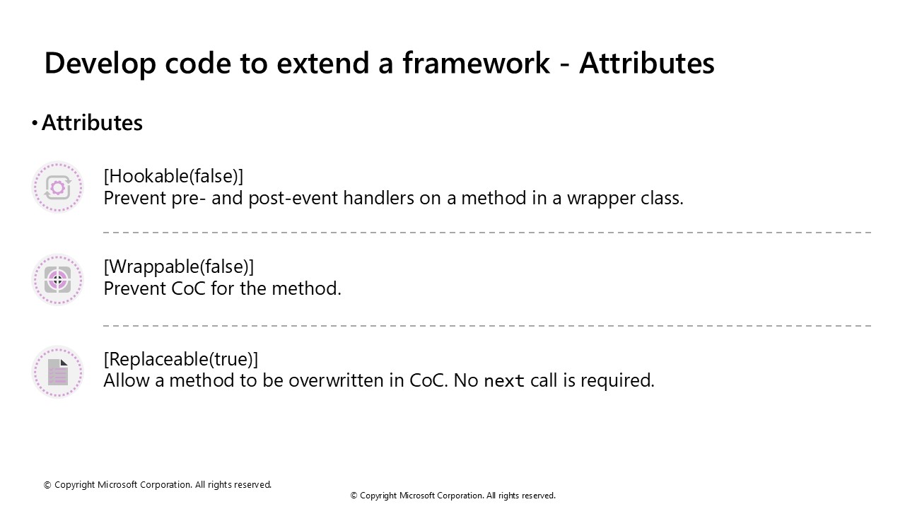 Develop code to extend a framework - Attributes - Instructor Brandon ...