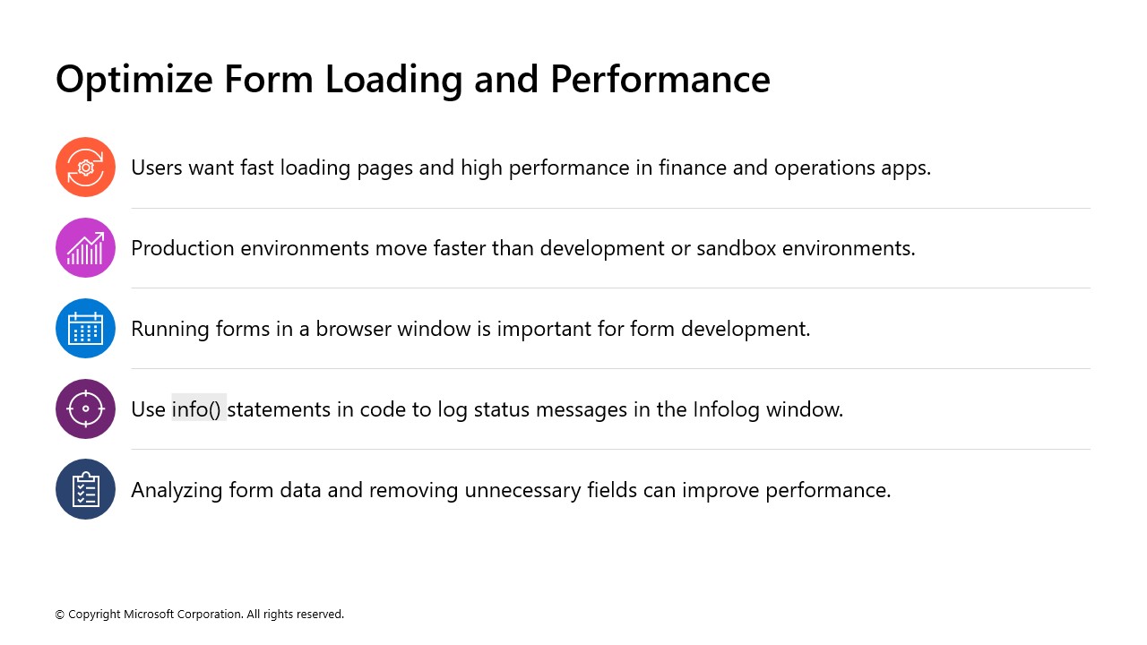 Loading And Performance Optimize Form Loading and Performance - Instructor Brandon: Online ...
